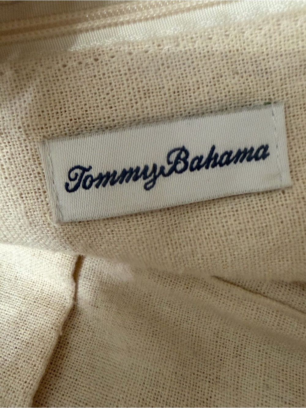 Tommy Bahama Brown Woven Tote with Tassel - Picture 9 of 14